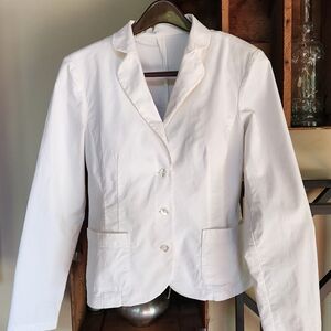 Women's White Blazer Jacket